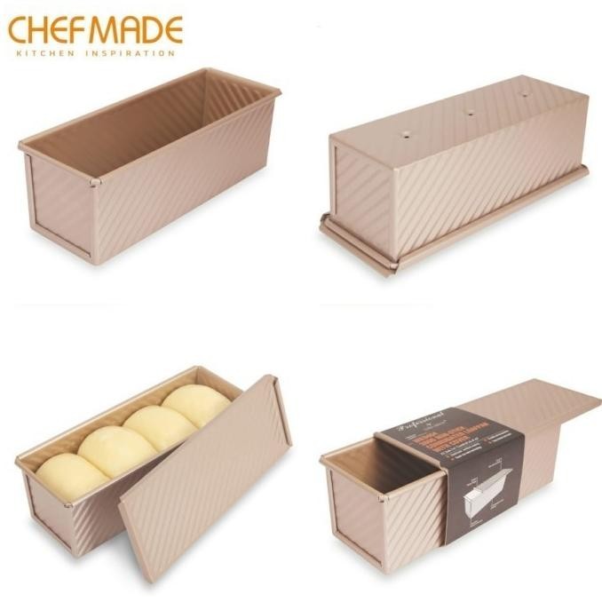 Jual Chefmade WK9404 - Loyang Roti Tawar Anti Lengket Loaf Pan 300gr ...