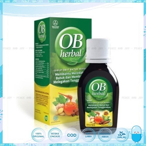 Jual OB HERBAL PLUS MADU 100 ML DIJAMIN ORIGINAL | Shopee Indonesia
