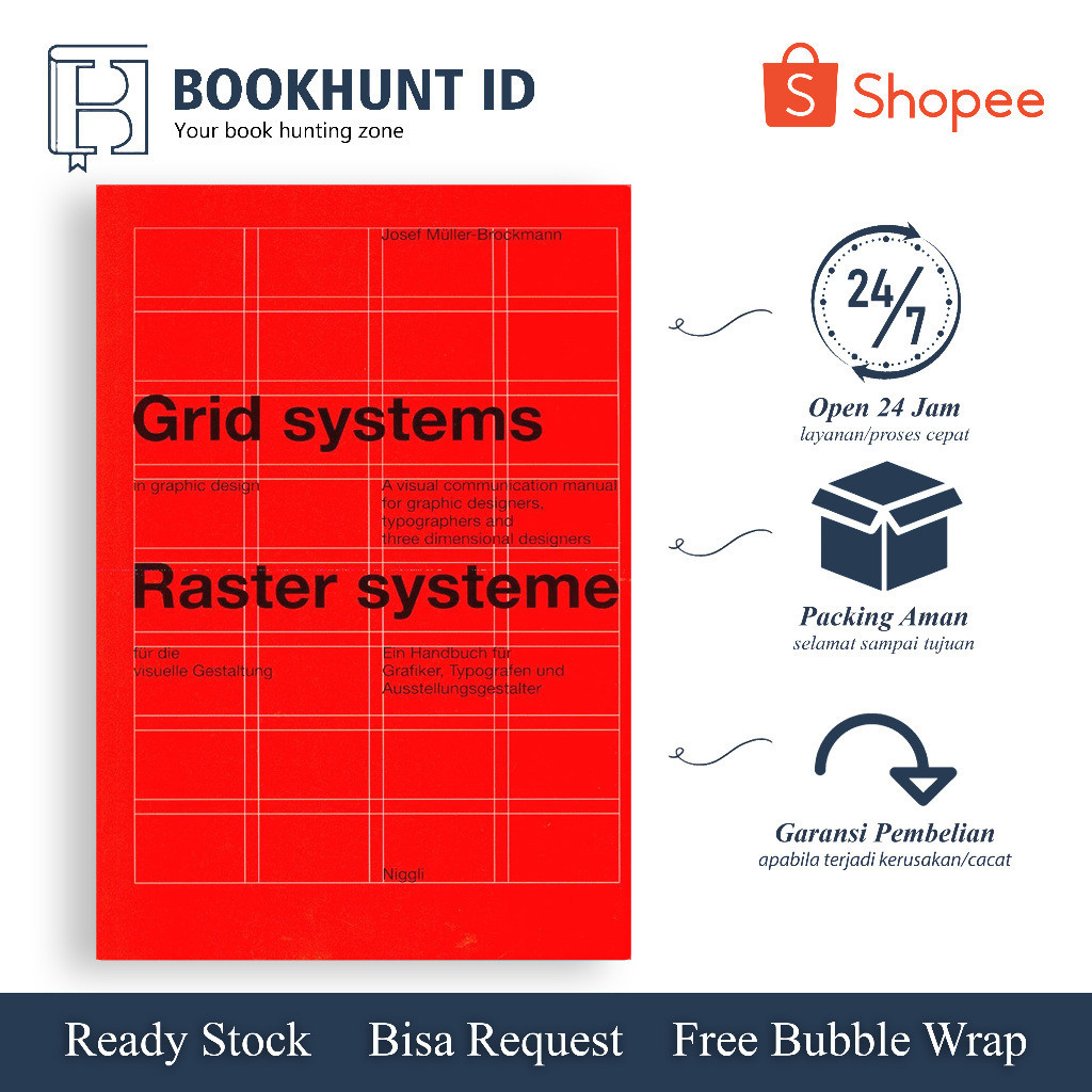 Jual Grid Systems in Graphic Design Raster Systeme Fur Die Visuele
