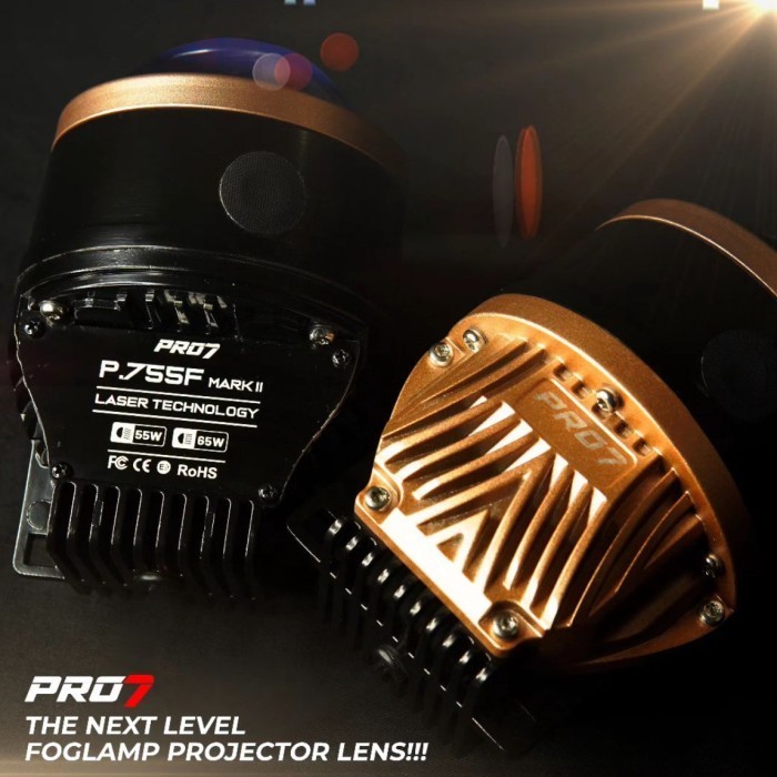 Jual PRO7 P755F MARK II SEMI LASER LED FOGLAMP PROJECTOR LENS | Shopee ...