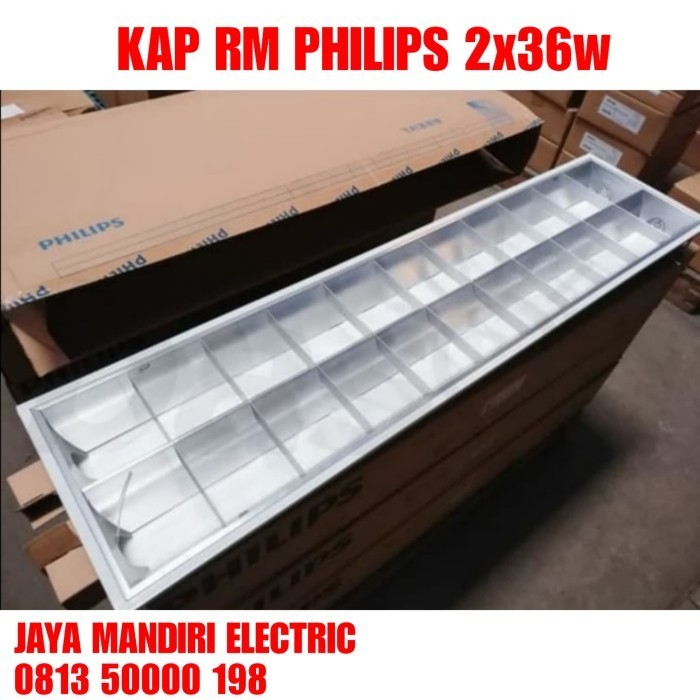 Jual Sukaca - Kap Lampu Philips Tbs 318 2 X Tl-D 36W Kap Rm Rmi Inbow ...