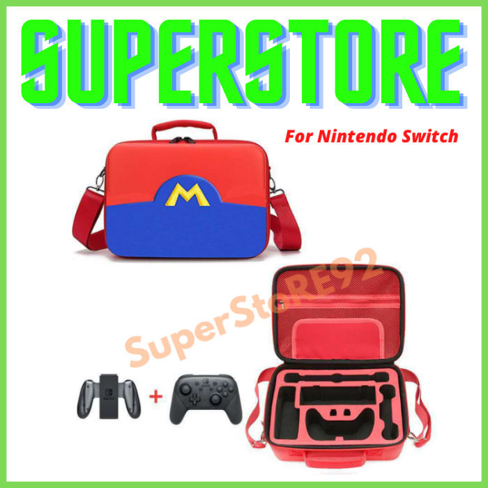 Jual Nintendo Switch OLED V2 Travel Storage Pokemon EVA Bag Tas Pouch ...