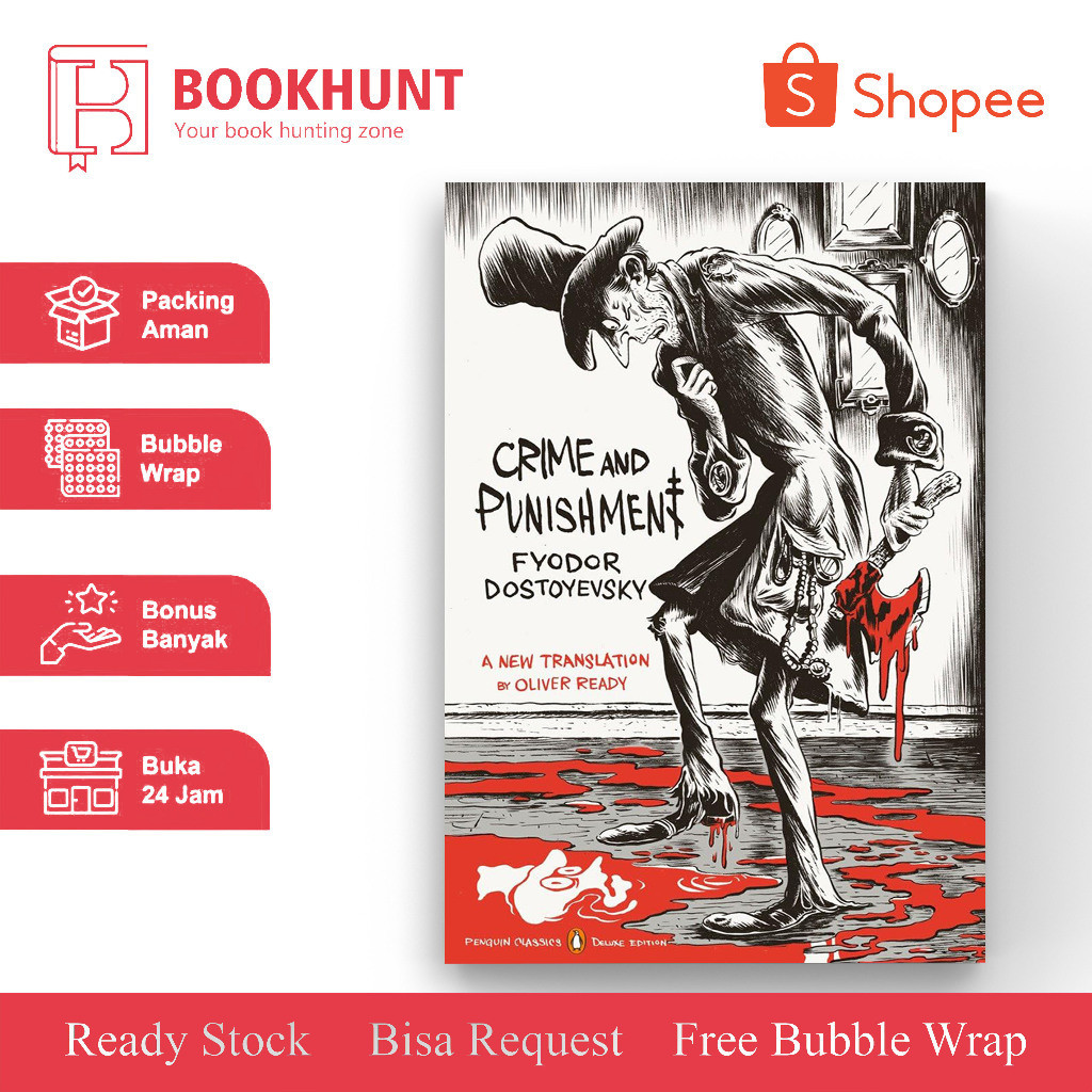 Jual Crime and Punishment by Fyodor Dostoyevsky (English) | Shopee ...