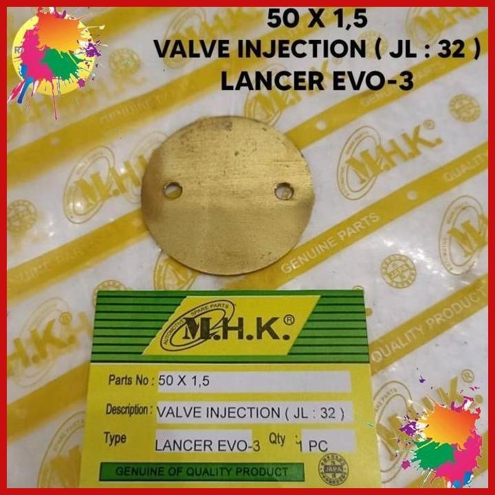 Jual (RMY) VALVE INJECTION 50X1,5 LB:2 JL:32 MITSUBISHI LANCER EVO-3 ...