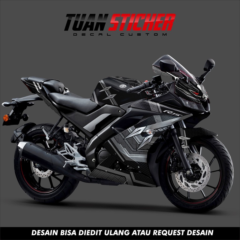 Jual Sticker Striping Decal Yamaha R15 V3 Sticker Decal R15 V3 Sticker R15 striping R15 BLACK PHANTER Shopee Indonesia