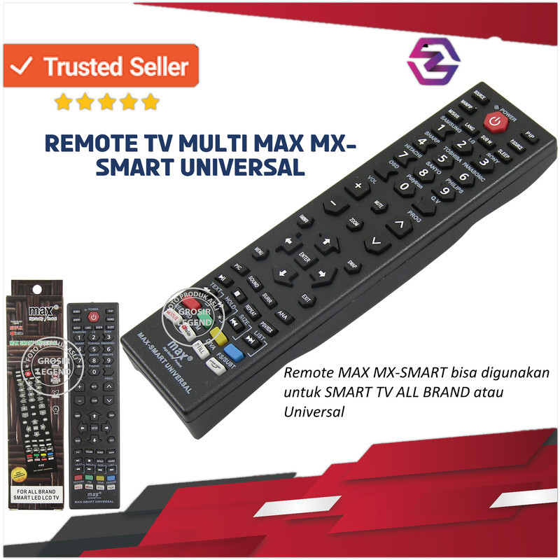Jual Remote Tv Untuk Smart TV Universal MAX MX-SMART | Shopee Indonesia