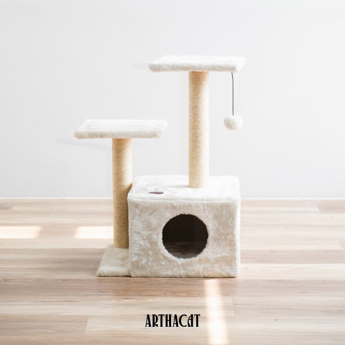 Jual Cat Tree Qattus - Rumah Kucing Arthacat | Shopee Indonesia
