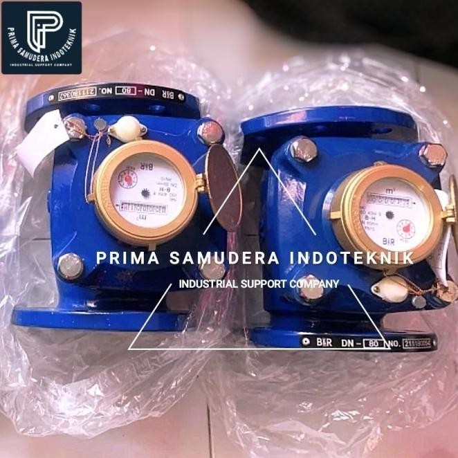 Jual Water Meter B&R 3 Inch Meteran Air Flow Meter Dn80 / B&R Flow ...