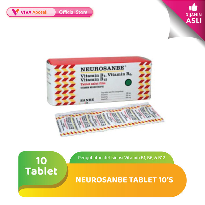 Neurosanbe Menjaga Kesehatan Saraf (10 Tablet)