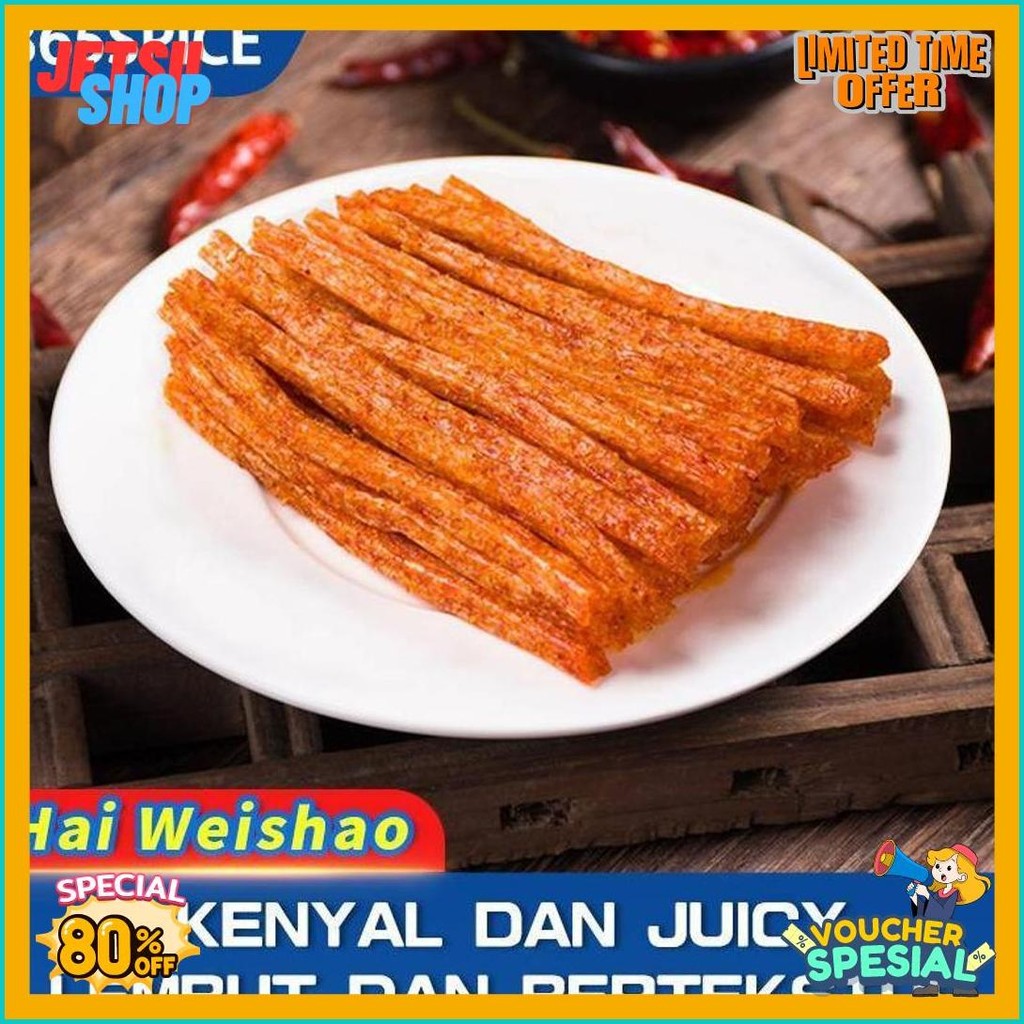 Jual [Halal Snack] Latiao Block (20Pcs) | Jajanan Jadul Premium Cemilan ...