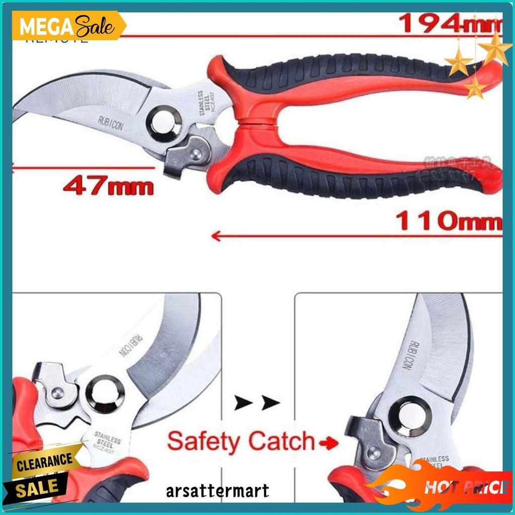 Jual Gunting Dahan Ranting Pemangkas Tanaman / Gunting Daun Tanaman ...