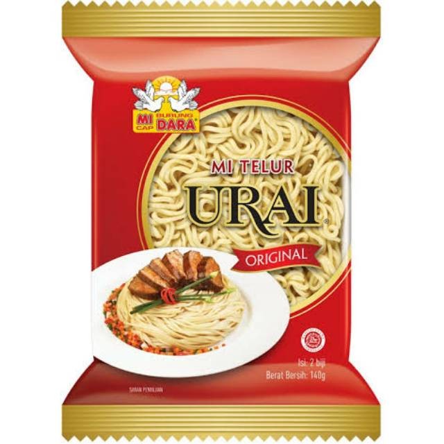 Jual Mie burung dara urai ori 140g (harga 5pcs) Shopee Indonesia