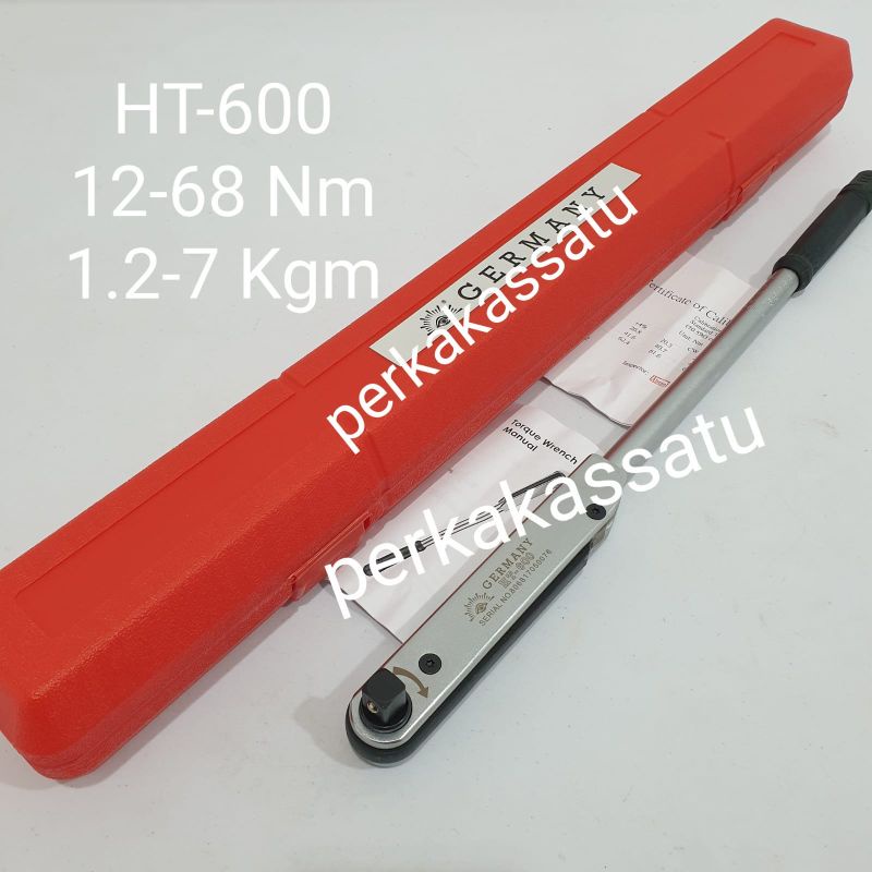 Jual KUNCI TORSI MOMEN 1/2 68 NM 7 KG 7KG TJAP MATA HT-600 TORQUE ...