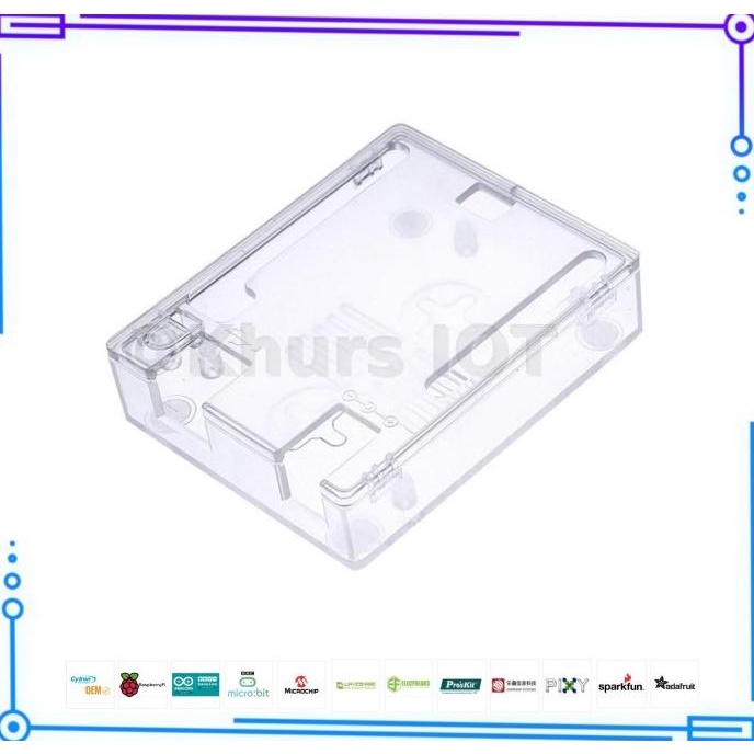 Jual Casing Bening Plastic Arduino Uno R3 CLear V3 Box Kotak Case ...