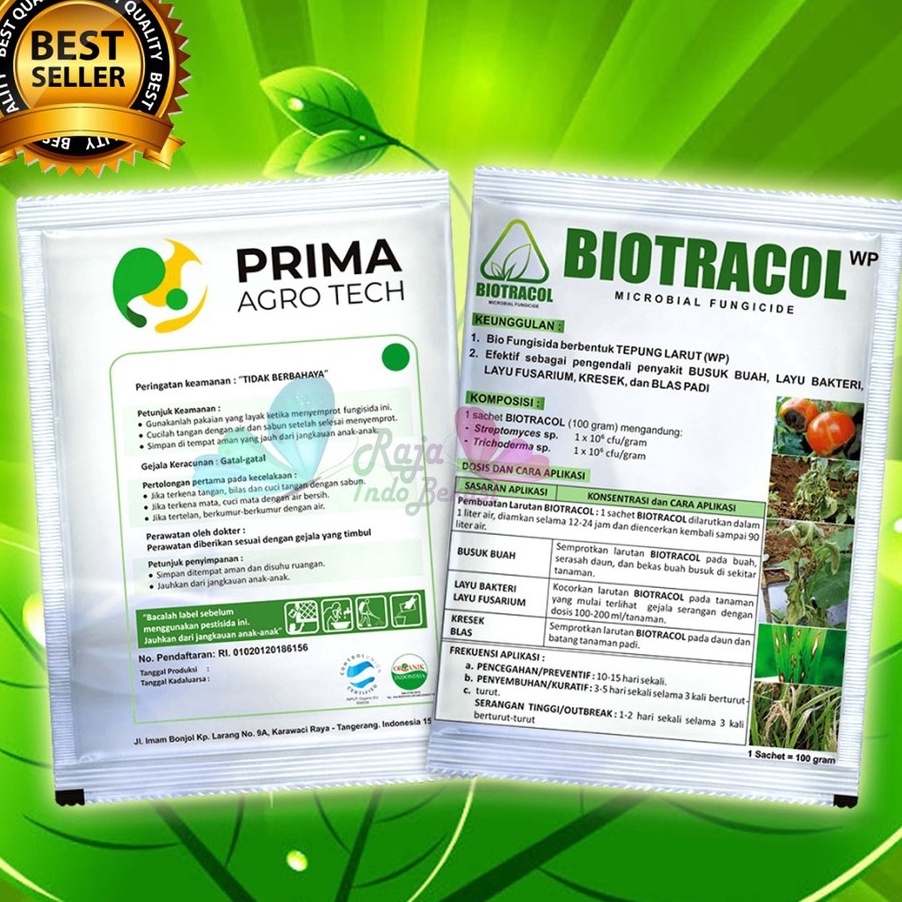 Jual New Biotracol Biofungisida Pestisida Organik Pengendali Busuk