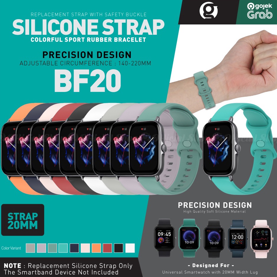 Ukuran strap amazfit discount gts