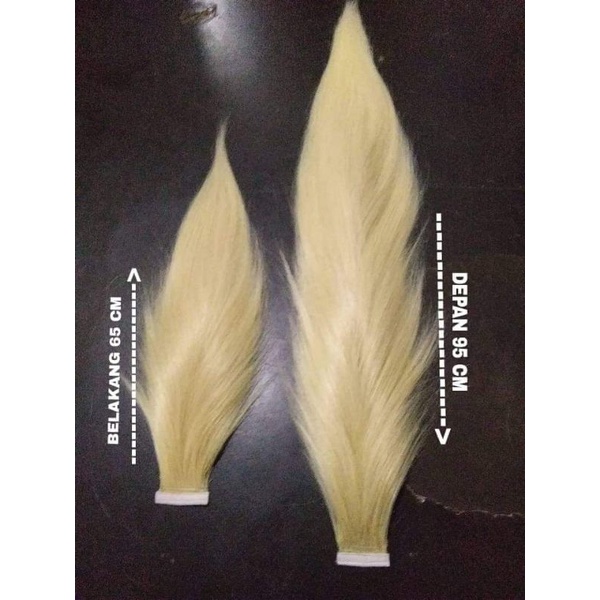 Jual RAMBUT JARAN SEPASANG PUTIH | Shopee Indonesia