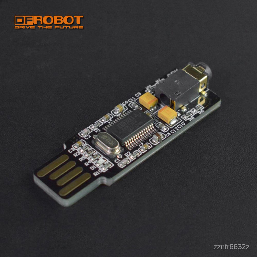 Jual &DFRobot Mini plug and play USB External Sound Card Audio DAC chip