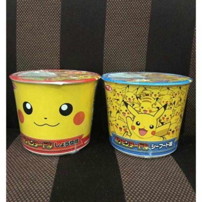 Jual Sanyo Foods Japan Pokemon Instant Cup Noodle Mie Instan Gelas