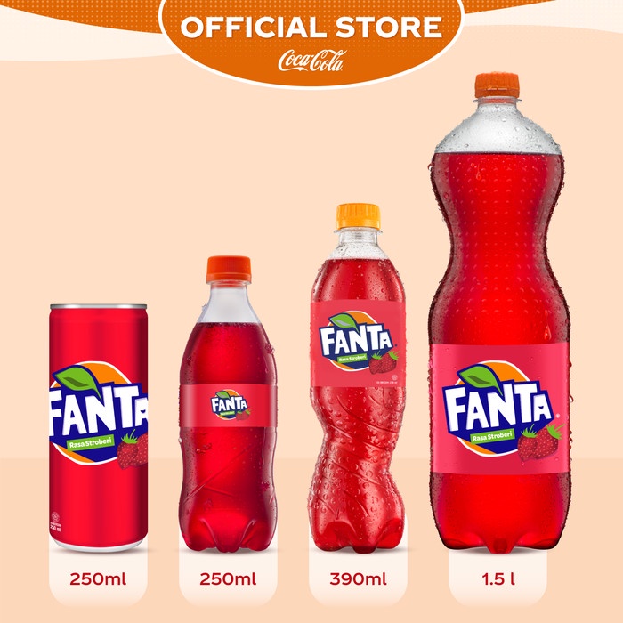 Jual Fanta Rasa Stawberry Minuman Soda - Botol 1.5L x 3pcs | Shopee ...