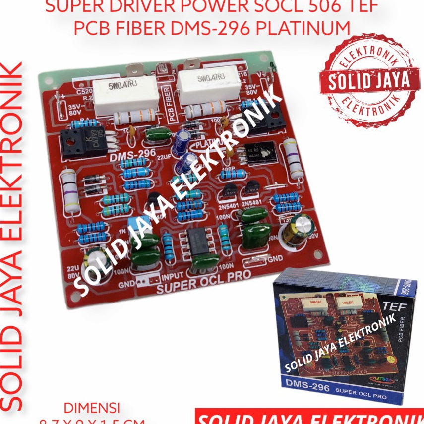 Jual Murah Banget.. KIT DRIVER POWER SUPER OCL 506 PRO DMS 296 DMS296