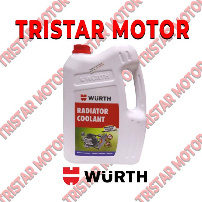 Jual Radiator Coolant Wurth Merah 5L | Shopee Indonesia