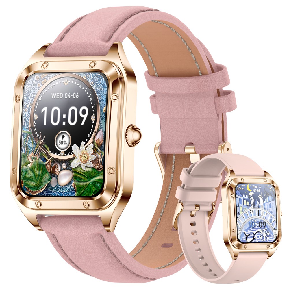 Jual LIGE Fashion Smart Watch Ladies Bluetooth Call Blood Pressure