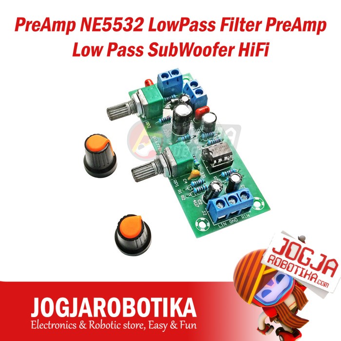 Jual NE5532 LowPass Filter PreAmp Low Pass SubWoofer HiFi Shopee Indonesia