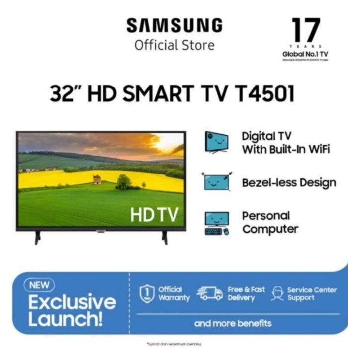 Jual Samsung Smart Tv 32T4501 Digital Tv 32