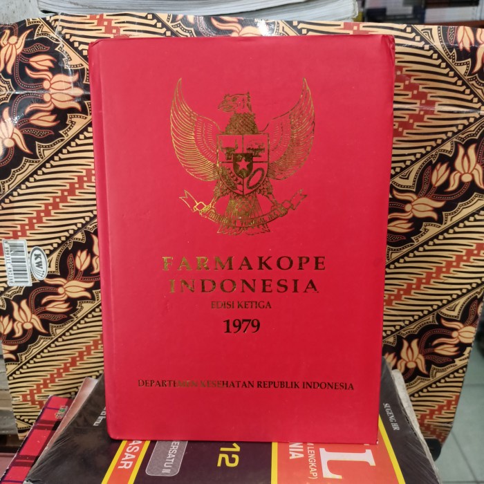 Jual Buku Farmakope Indonesia Edisi Ketiga 1979 | Shopee Indonesia