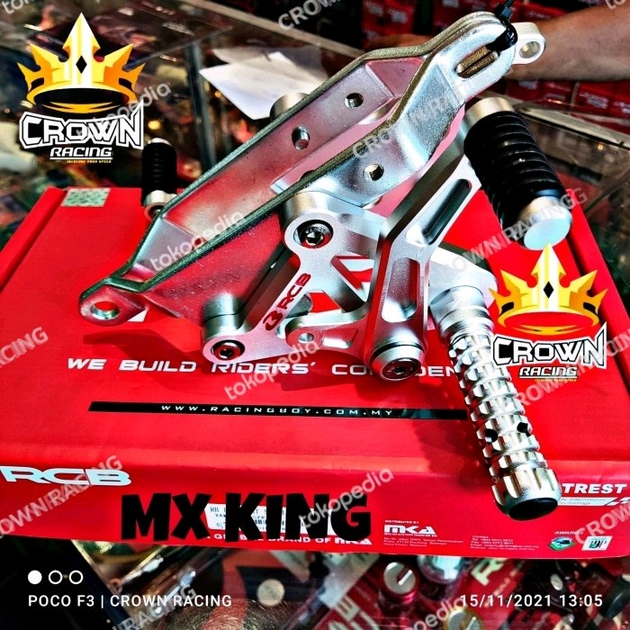Jual Terlaris Footstep Underbone Rcb Race Cnc Yamaha Mx King | Shopee ...
