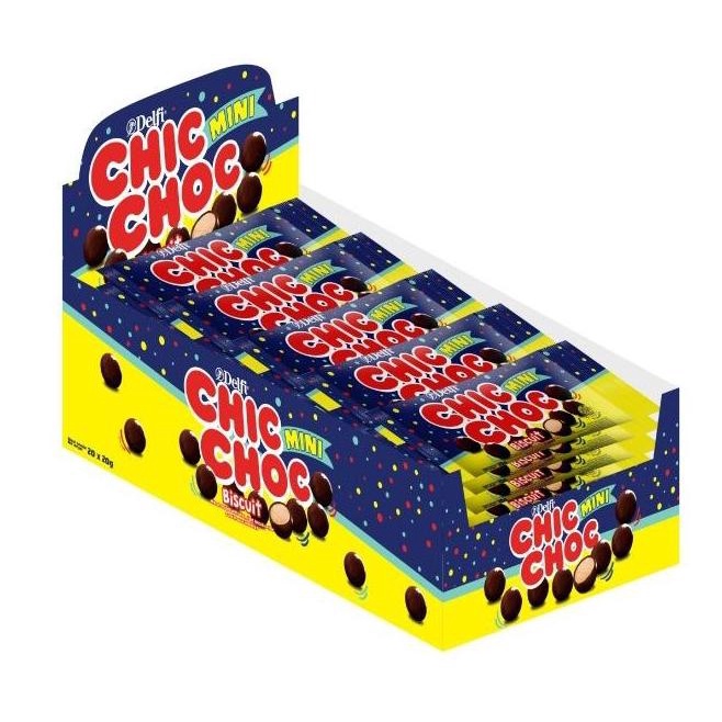Jual Delfi Chic Choc Mini 20 G (20 Pcs / Box) | Shopee Indonesia