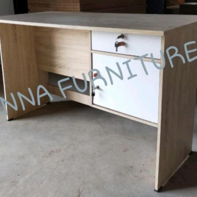 Jual Meja kantor meja kerja 1/2 biro termurah | Shopee Indonesia