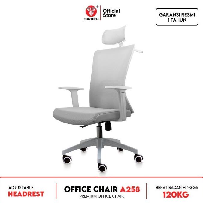 Jual Fantech Kursi Kerja Kantor OC A258 Premium Office Chair Bangku Duduk | Shopee Indonesia