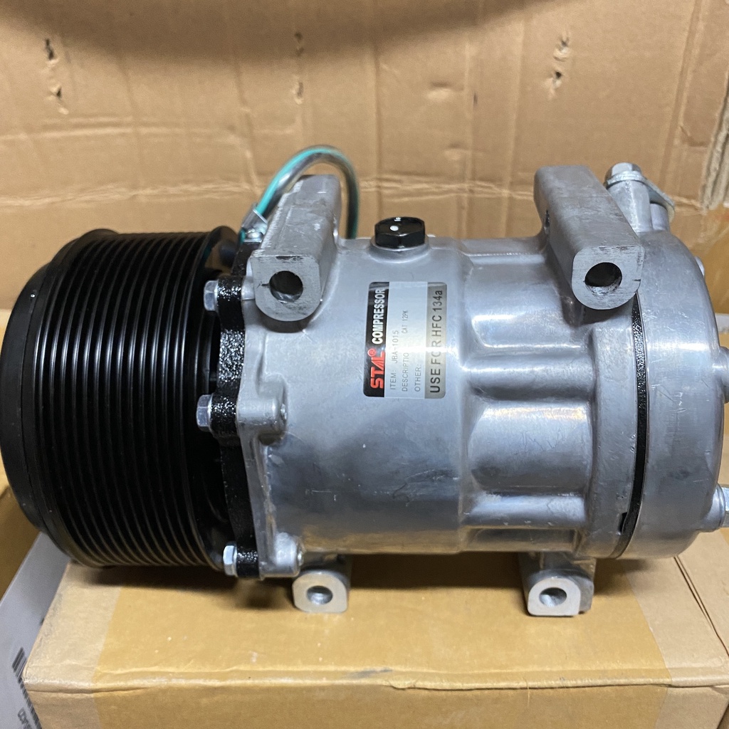 Jual Kompresor Compressor AC CAT 320D Caterpillar 12 PK Original STAL ...