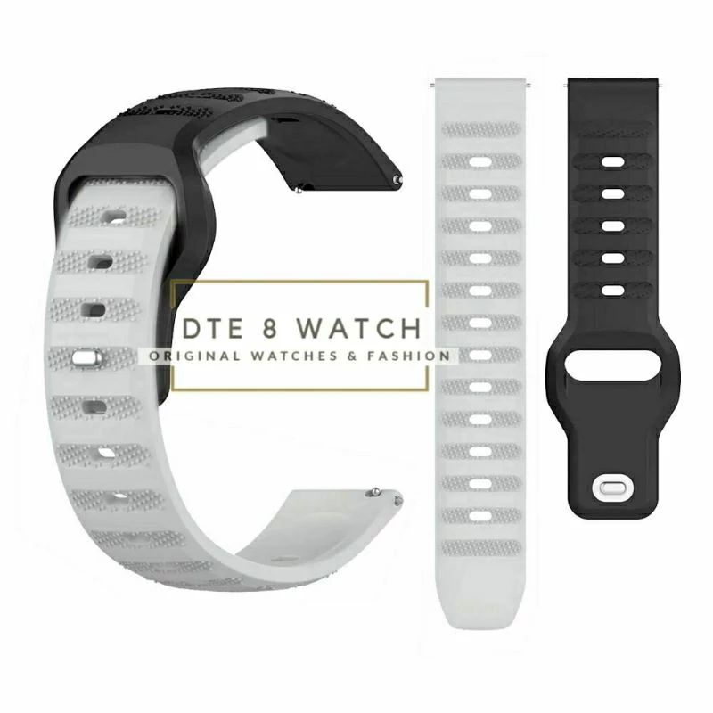 Jual Strap Jam Tangan Silikon Rubber Slim 20mm 22mm Uz Quick Release