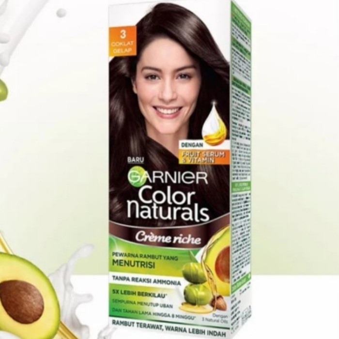 Jual Color Naturals Hair Color Cat Rambut - Pewarna Rambut | Shopee ...