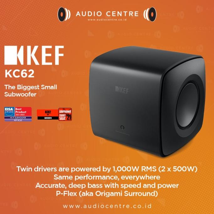 Jual KEF KC62 Active Subwoofer the biggest small subwoofer Shopee