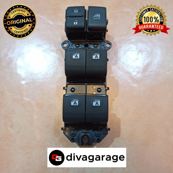 Jual Saklar Switch Power Window Master Pusat Kanan Innova Fortuner Vrz