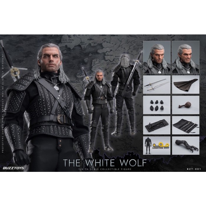 Buzztoys BZT001 The White Wolf 1/6 Collectibles Figure – Pop