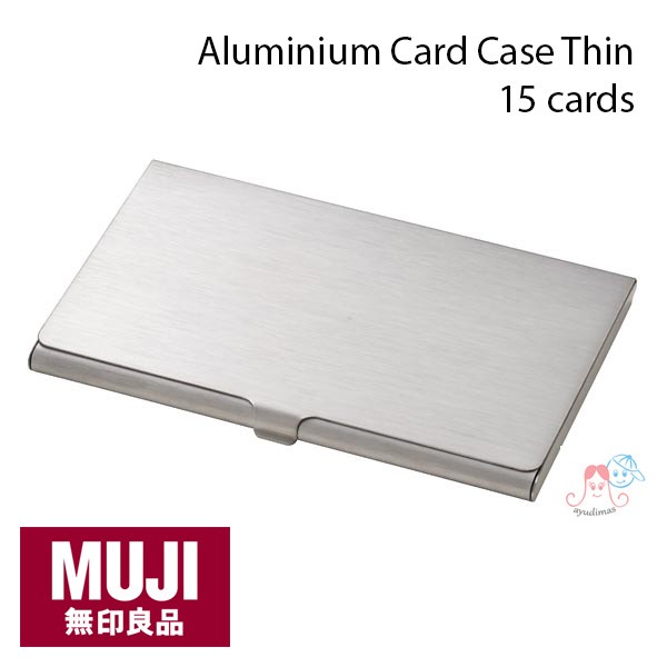 Jual Muji Aluminium Card Case Thin / tempat kartu / Card Holder