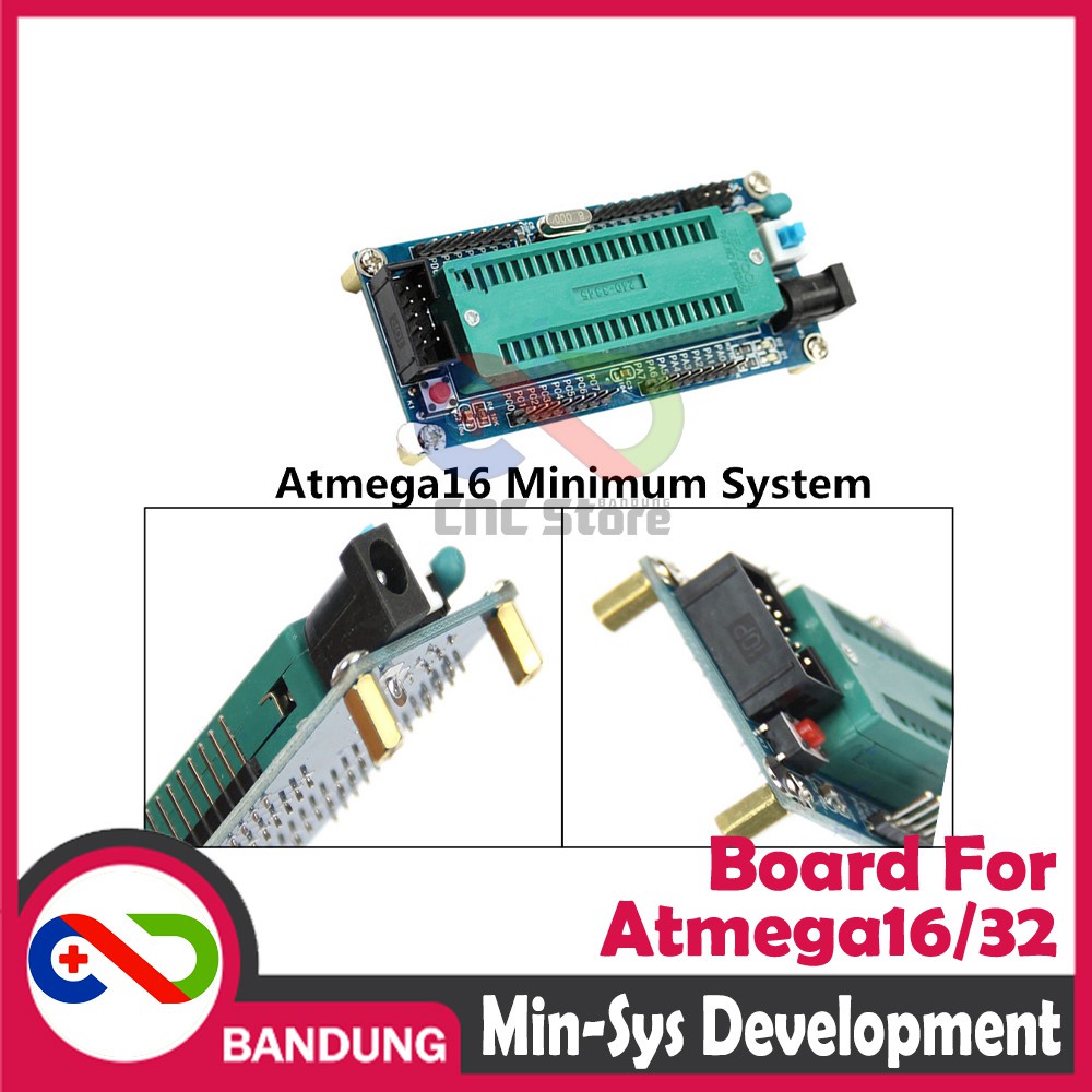 Jual AVR ISP MINIMUM SYSTEM DEVELOPMENT BOARD FOR ATMEGA32 ATMEGA16 ...