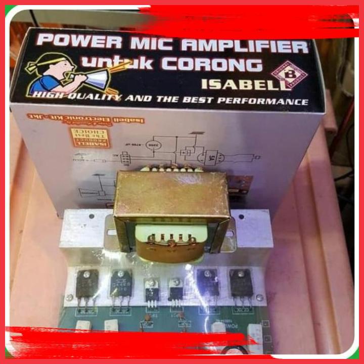 Jual (AMP) KIT POWER AMPLIFIER MIC CORONG 200WATT + OT KIT AMPLI TOA