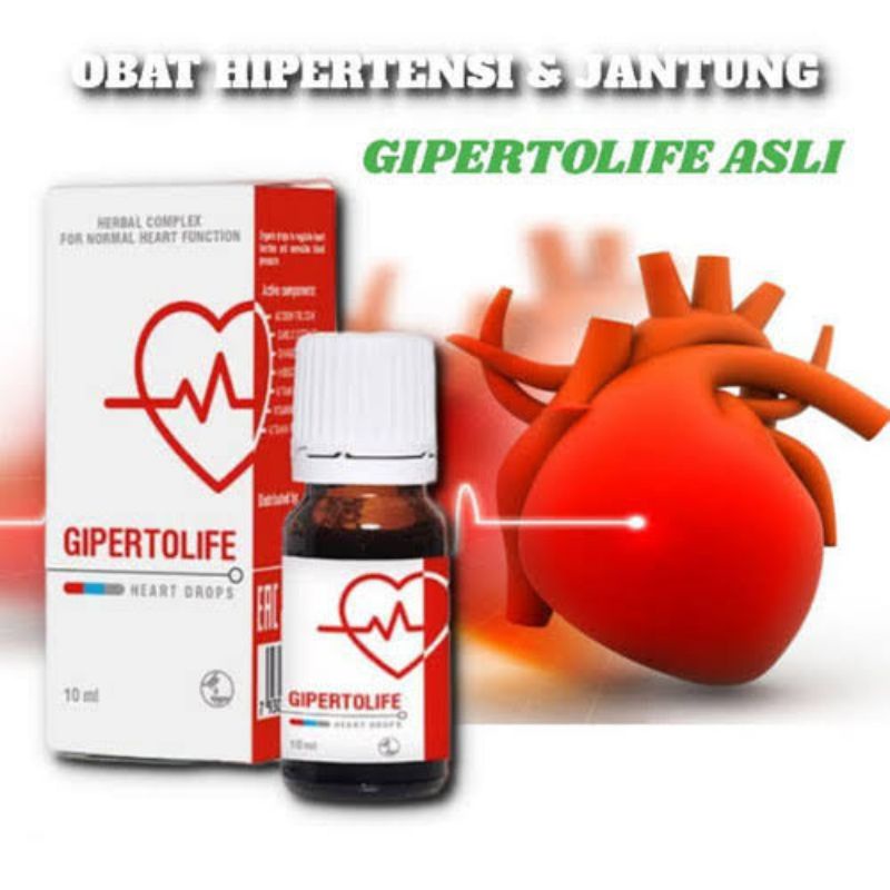 Jual GIPERTOLIFE Original Asli BPOM Obat Hipertensi Stroke Jantung ...