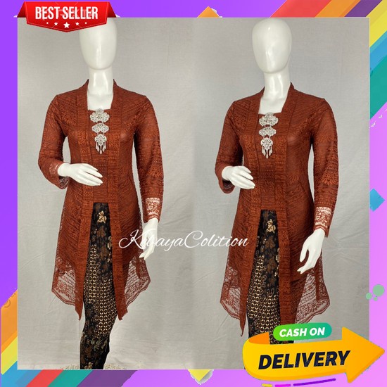 Jual Satu Set Baju Kebayak Kartini Model Kekinian 1 Set Kebya Model