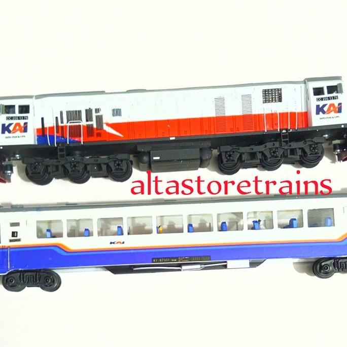 Jual Miniatur Miniatur Kereta Api Lokomotif Dan Kereta Penumpang ...