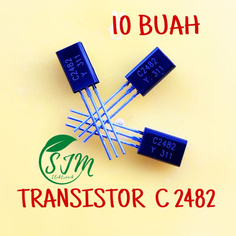 Jual (10 pcs) TRANSISTOR RGB TV C2482 2482 TR C2482 Transistor | Shopee ...