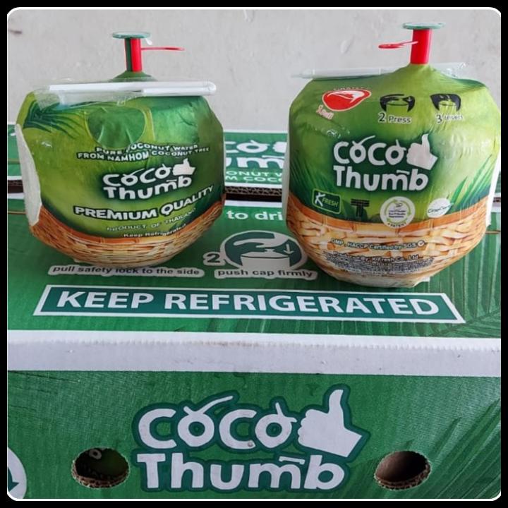 Jual TERMURAH READY STOK KELAPA COCO THUMB ISI 12/ KELAPA THAILAND ...