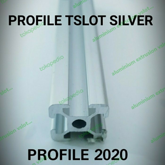 Jual Aluminium Profile Extrusion Tslot Panjang Cm Shopee