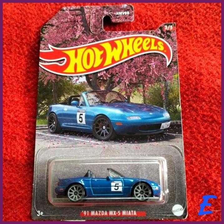 Jual Hot Wheels Mazda Mx Miata Japan Series Mzd Shopee Indonesia